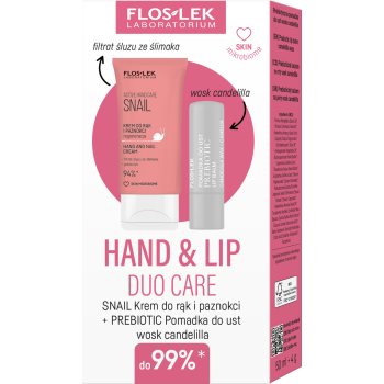 FlosLek Laboratorium Hand & Lip Snail set cadou - imagine 2